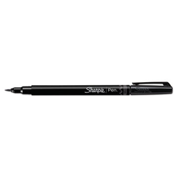 Sharpie® Brush Tip Pens, Fine Brush Tip, Black, Dozen freeshipping - TVN Wholesale